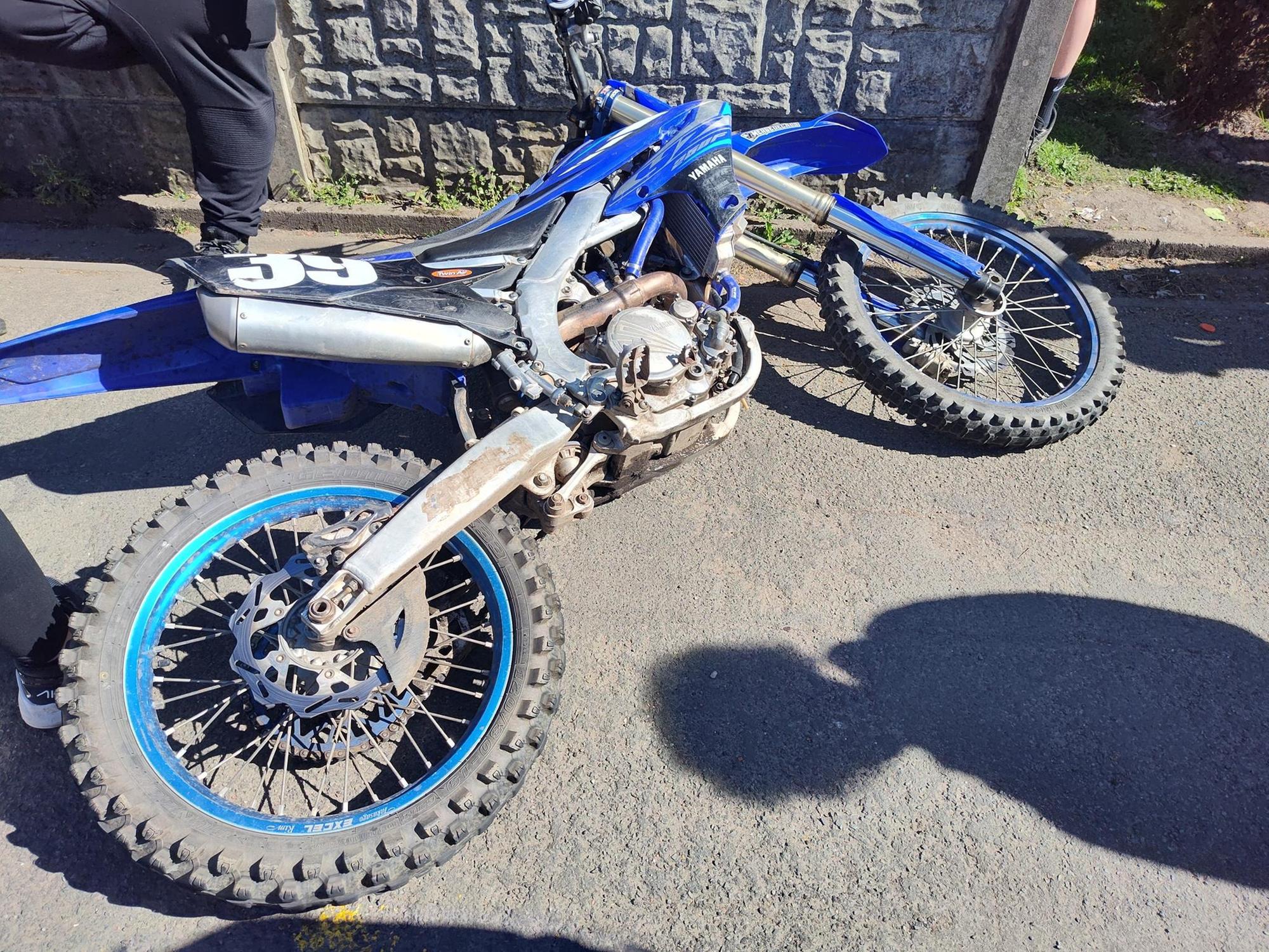 Six off-road bikes seized in two days in police crackdown in Wigan borough