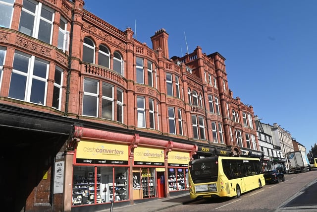 Exterior of the building on Wallgate, Wigan.