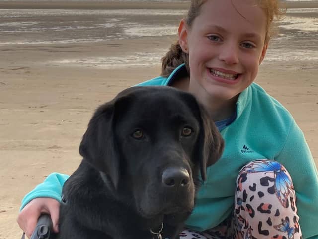 Esme and Quasia at the beach