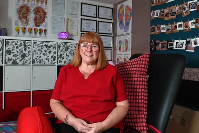 Paula Dean of En Pointe Therapy Clinic, based at her home in Hindley Green