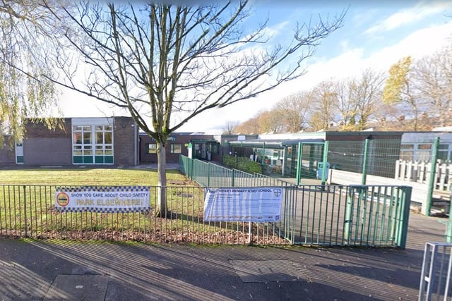 78.3 per cent of staff at Leigh St Peter's CofE Primary School averaged 12.3 days in absences, totalling 282.5 days.