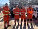 Left to right: Steven Pennington, Dave Hedgecock, Martin Foran and Mike Hirst
