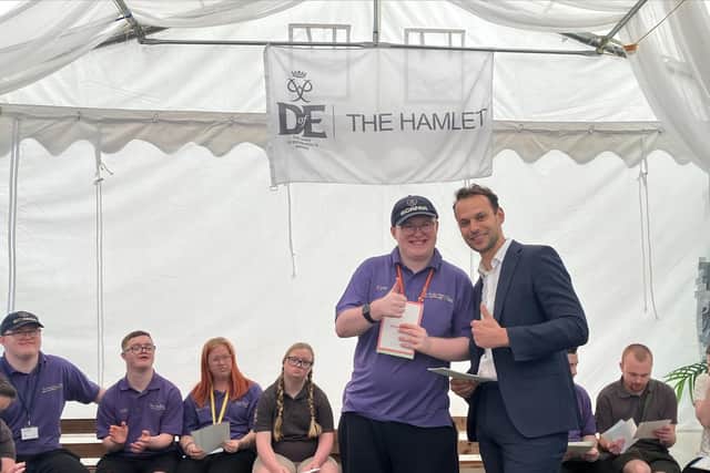 Josh Simons MP meets Duke of Edinburgh's Award participants at The Hamlet