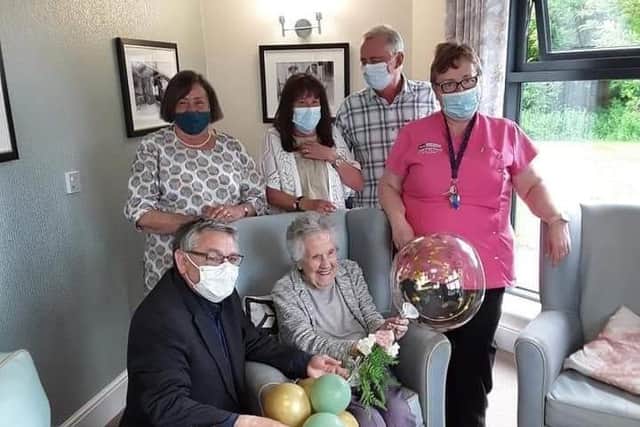 Vera Yates celebrates her 104th birthday