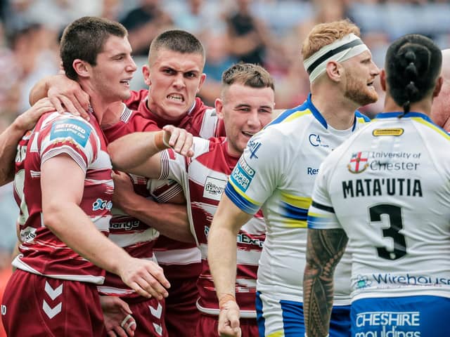 Ethan Havard made his return to action against Warrington Wolves