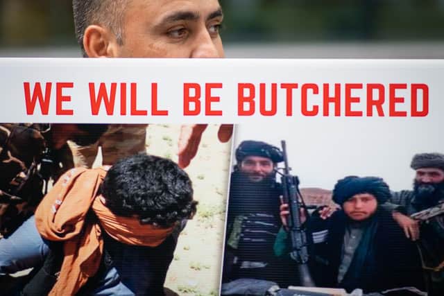 Afghans who had helped the US and UK forces faced being executed by the Taliban if they didn't flee their homeland