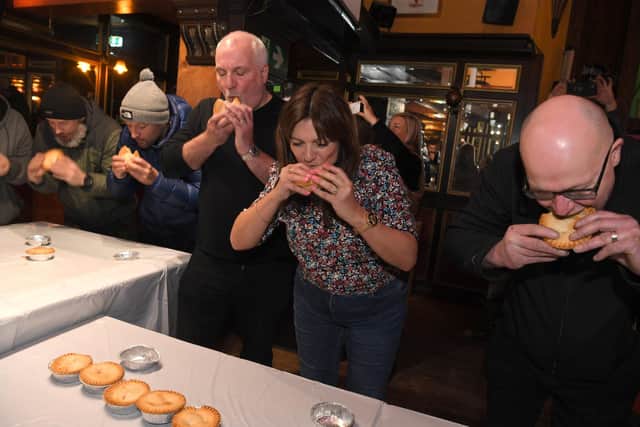 The World Pie-Eating Championships held at Harry's Bar, Wigan, has been one of the town's more bizarre fixtures