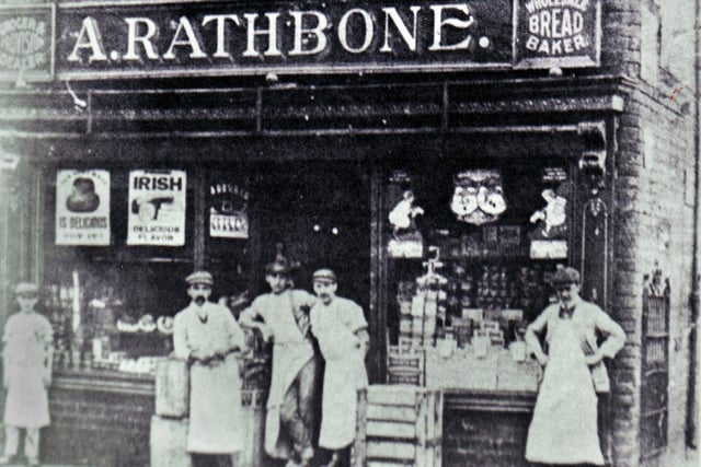 One of Rathbones bread outlets in the early part of the 20th century.