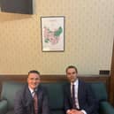 Josh Simons MP with Health Secretary Wes Streeting