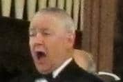 Long-serving bass Colin Mason in action with Wigan Choral Society several years ago