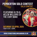 Pemberton Gala Concert with guest soloists Glyn and Helen Williams of the Cory Band