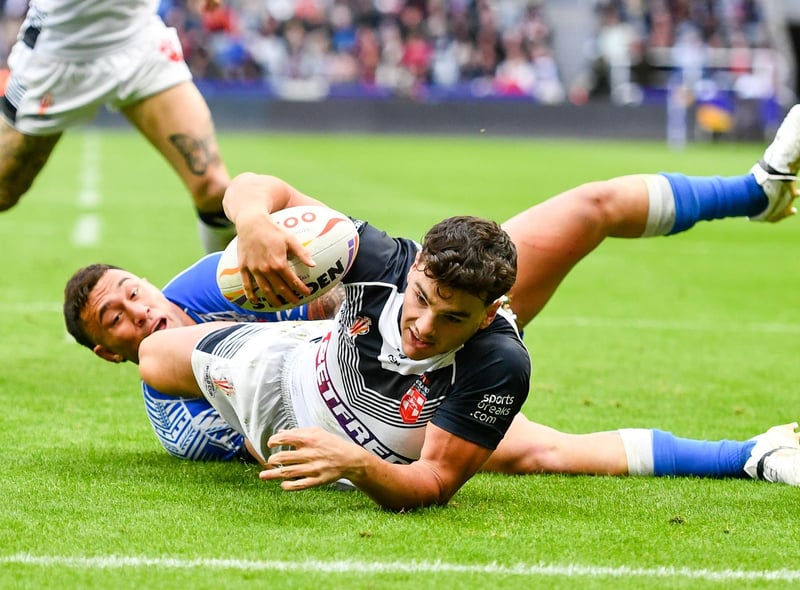 Herbie Farnworth went over in the second half.