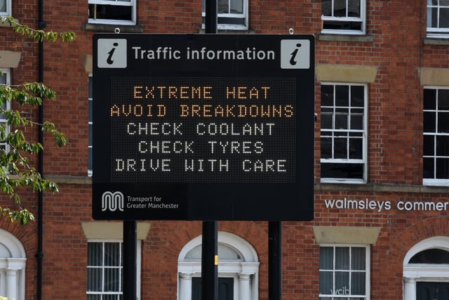 A message to motorists from Transport for Greater Manchester