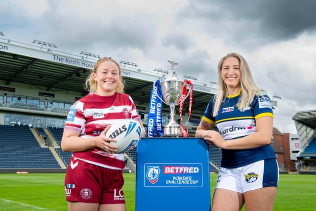 Wigan Warriors and Leeds Rhinos got head-to-head in the semi-finals of the Women's Challenge Cup this weekend