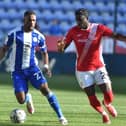 Tendayi Darikwa in action against Morecambe