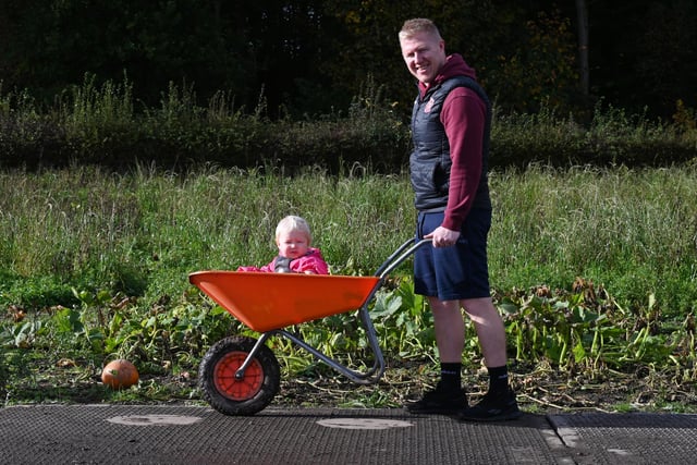 Family fun at the Winstanley Park Pumpkin Patch.