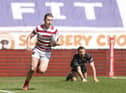 Jai Field scored a brace against Salford Red Devils