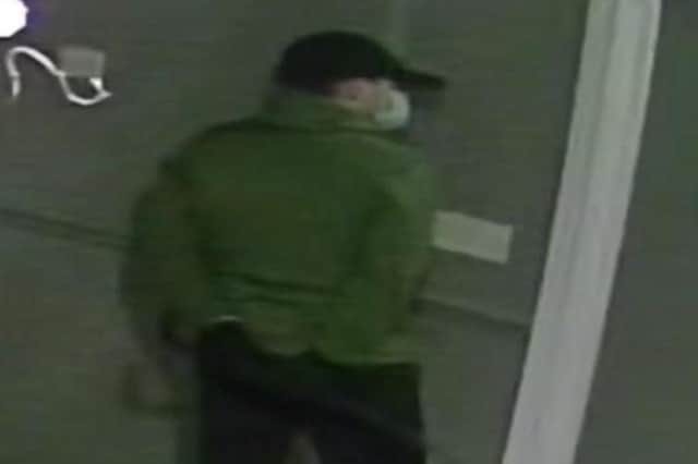 One of the burglars