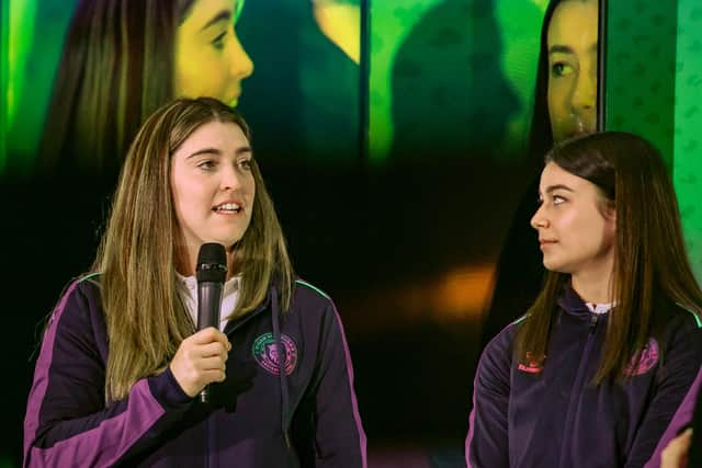 Wigan Warriors hosted a launch event at Robin Park Arena ahead of the women's season (Credit: Bryan Fowler)