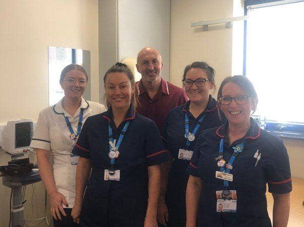 Members of the Physical Health Hub team who support people living with mental health conditions..