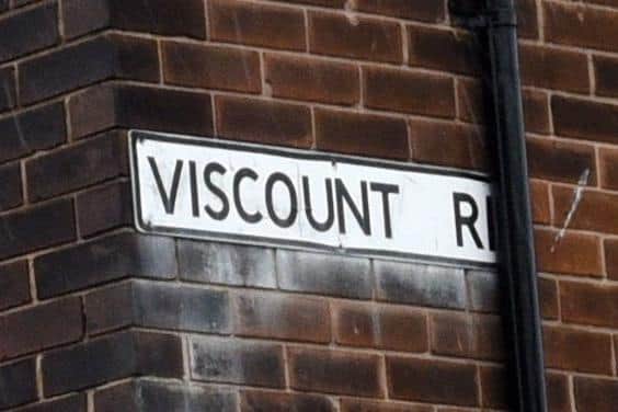 WIGAN - 22-09-22 General view of Viscount Road, Marsh Green, Wigan - scene of a police incident.