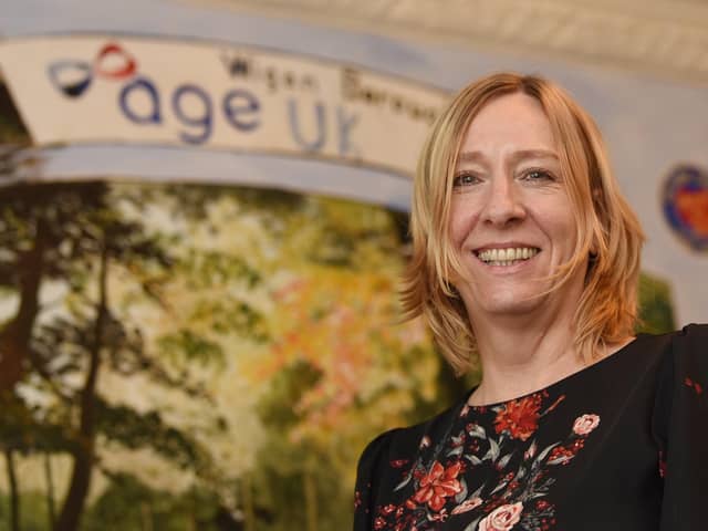 Bryonie Shaw, chief executive for Age UK Wigan Borough