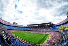 Wigan’s fixture against Catalans Dragons at Barcelona’s Camp Nou set a new record for the highest crowd for a regular Super League match