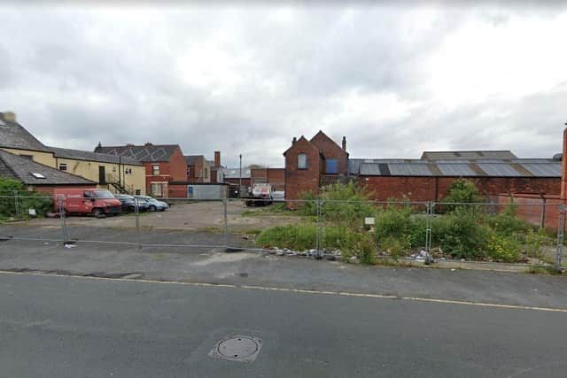 The vacant site on Rothay Street, Leigh