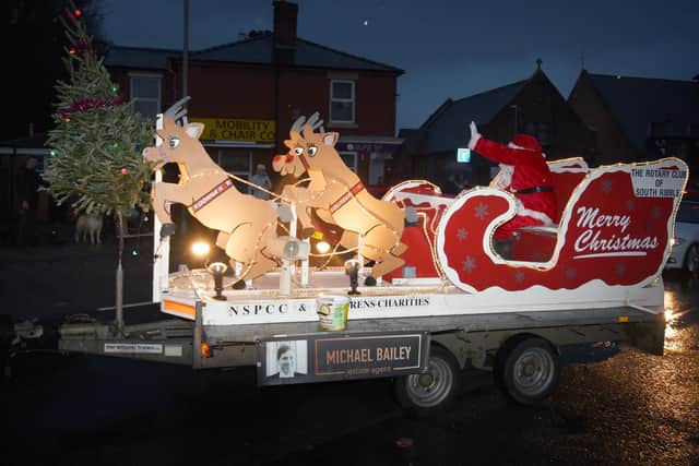 Santa will once again be touring Wigan