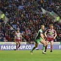 The official crowd at the DW Stadium on Friday night was announced at 13,029