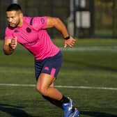 Kruise Leeming links up with the Warriors ahead of 2024 on a four-year deal. Picture courtesy of Wigan Warriors