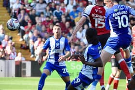 This header from Thelo Aasgaard, which hit the post, was the closest either Latics or Lincoln came to breaking the deadlock