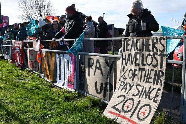 Teachers are demanding a pay rise