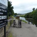 The top of the Wigan lock flight