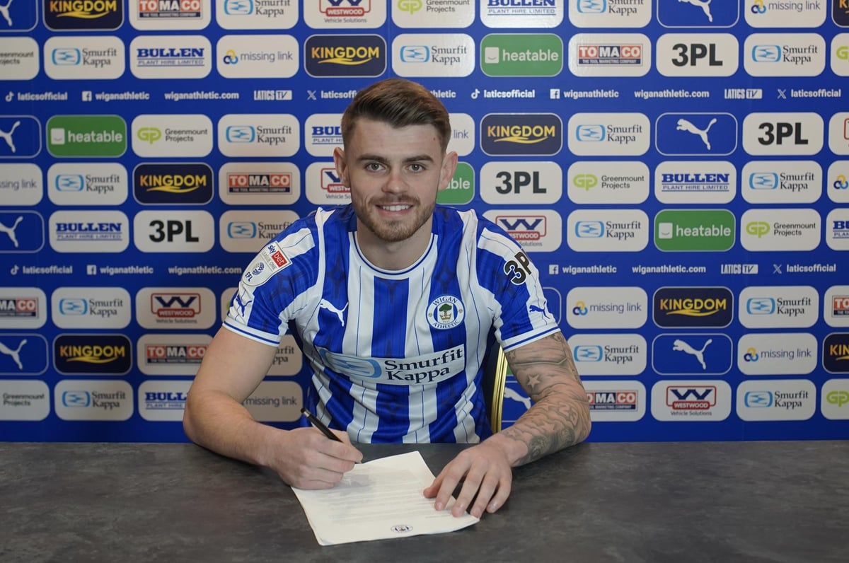 Wigan Athletic snap up third signing of January with American forward