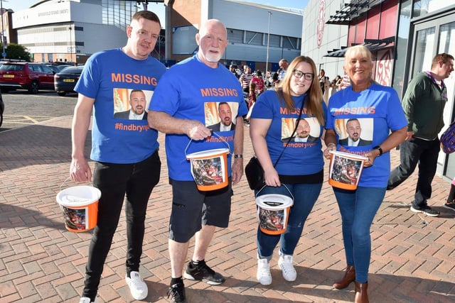 A collection took place with the donations principally being used to fund the investigation into Bryn Hargreaves’ disappearance, with any remaining balance going to Rugby League Cares.