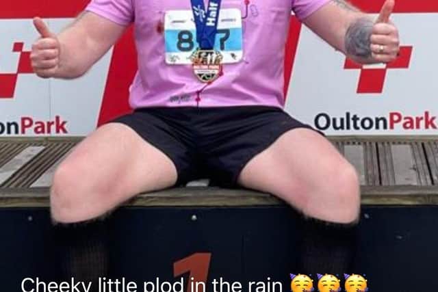 Dave Galloway takes on World's toughest foot race for the Standing Tall Foundation.