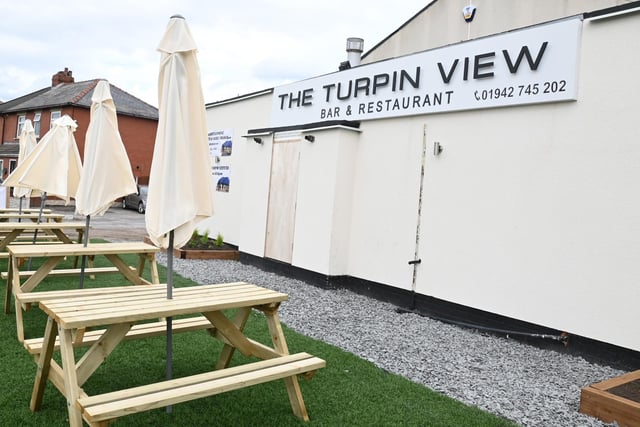 Exterior of The Turpin View,  a new bar and restaurant on Garswood Road, Ashton-in-Makerfield.