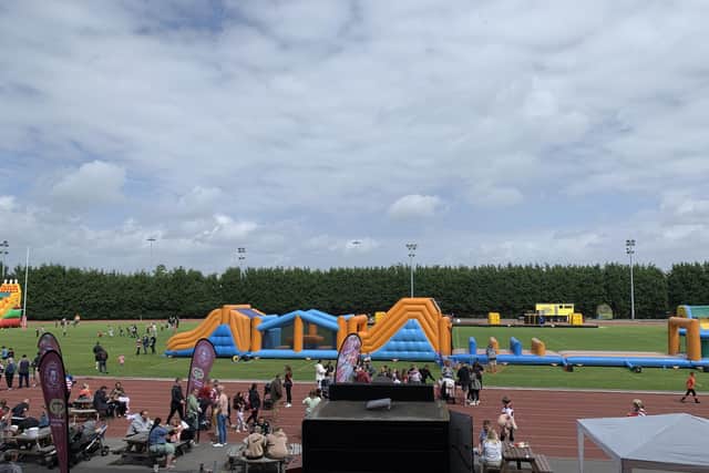 The family fun day took place at Robin Park Arena
