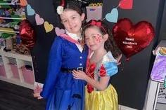 Mollie and Lucy as Mary Poppins and Snow White