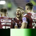 Wigan's Jackson Hastings in action back in 2021