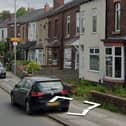 A general view of Church Street in Westhoughton where the crash took place