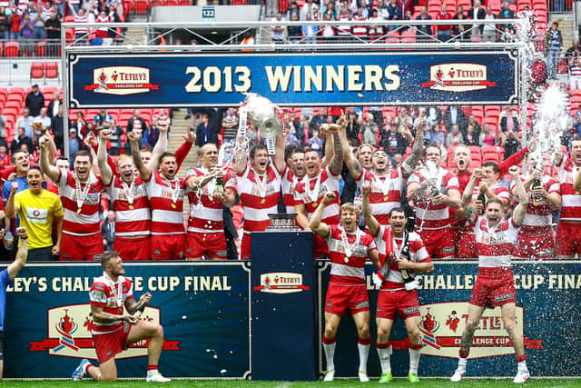 Wigan Warriors last won the Challenge Cup in 2013