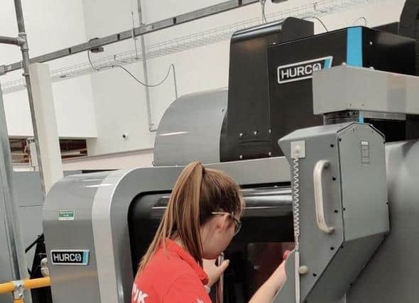 Abigail Stansfield will be competing in the CNC (computer numerical control) Milling competition