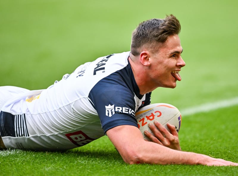 Jack Welsby got the first try of the tournament.
