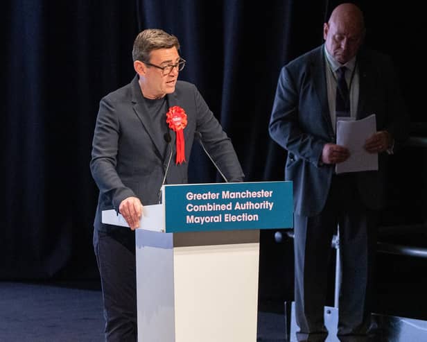 Greater Manchester mayor Andy Burnham