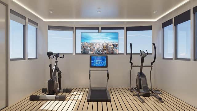 The gym on Freedom