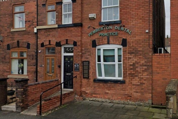Pemberton Dental Practice on Ormskirk Road, Pemberton, has a 5 out of 5 rating from 32 Google reviews