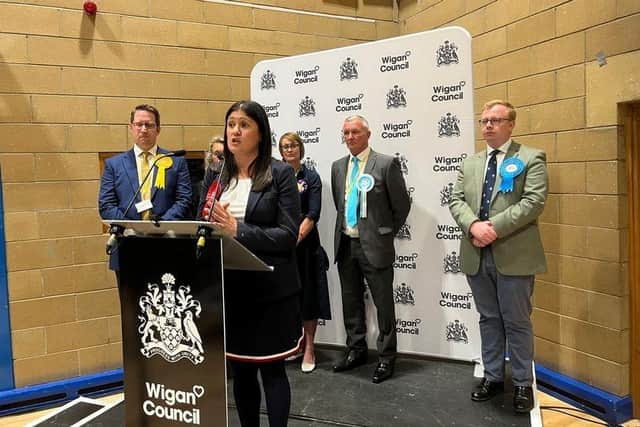 Lisa Nandy giving the political right their marching orders after retaining the Wigan seat