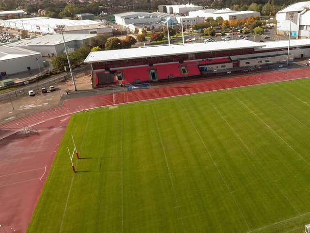 The fixture was taking place at Robin Park Arena